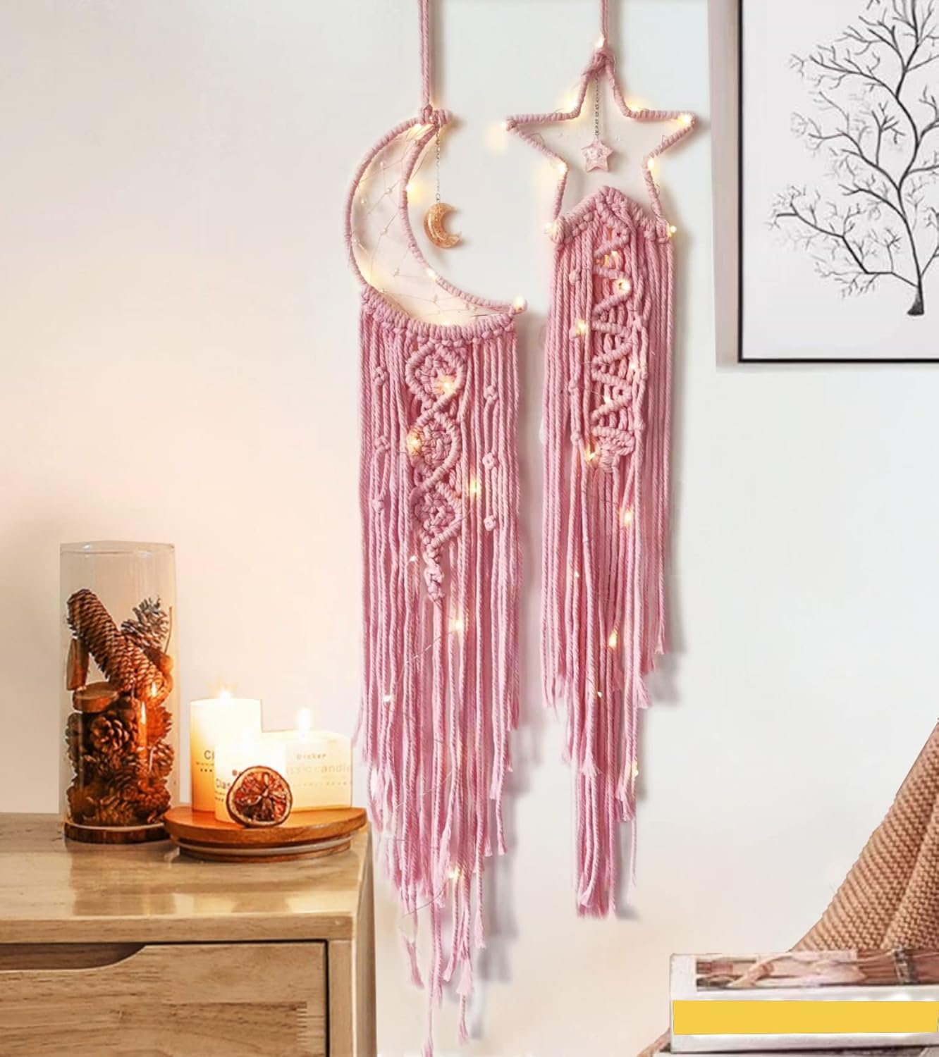 Boho Dream Catcher Girls Room Decor