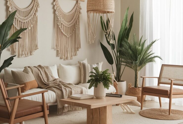 Boho Living Room Decor Ideas