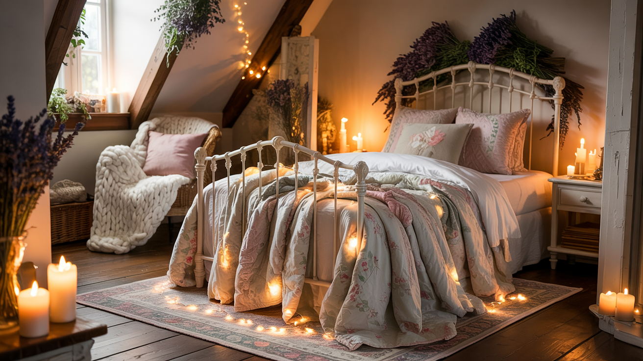 Cottage Aesthetic Bedrooms Ideas