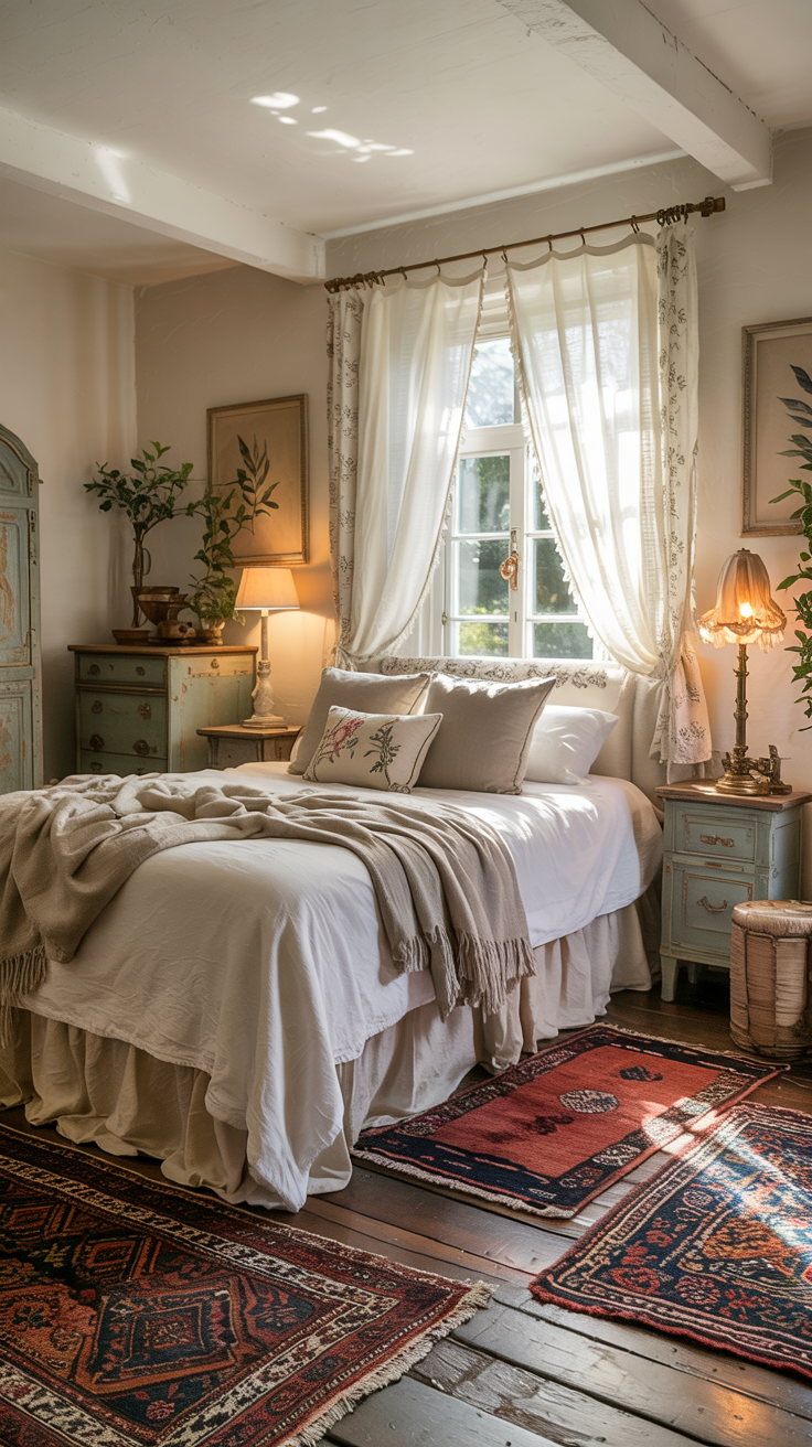 Cottage Aesthetic Bedrooms Ideas